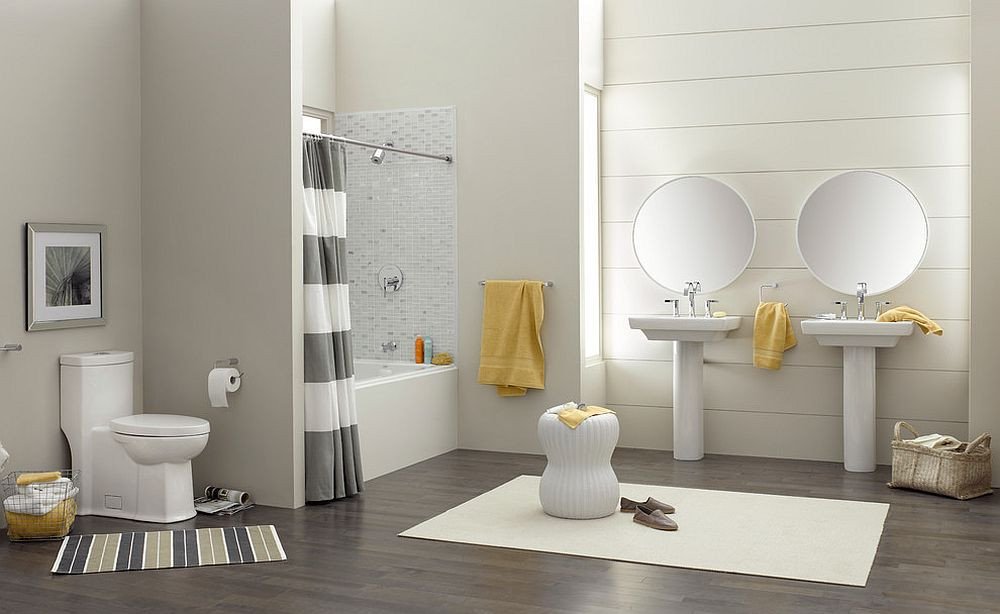 Yellow and Gray Bathroom Decor Best Of Trendy and Refreshing Gray and Yellow Bathrooms that Delight