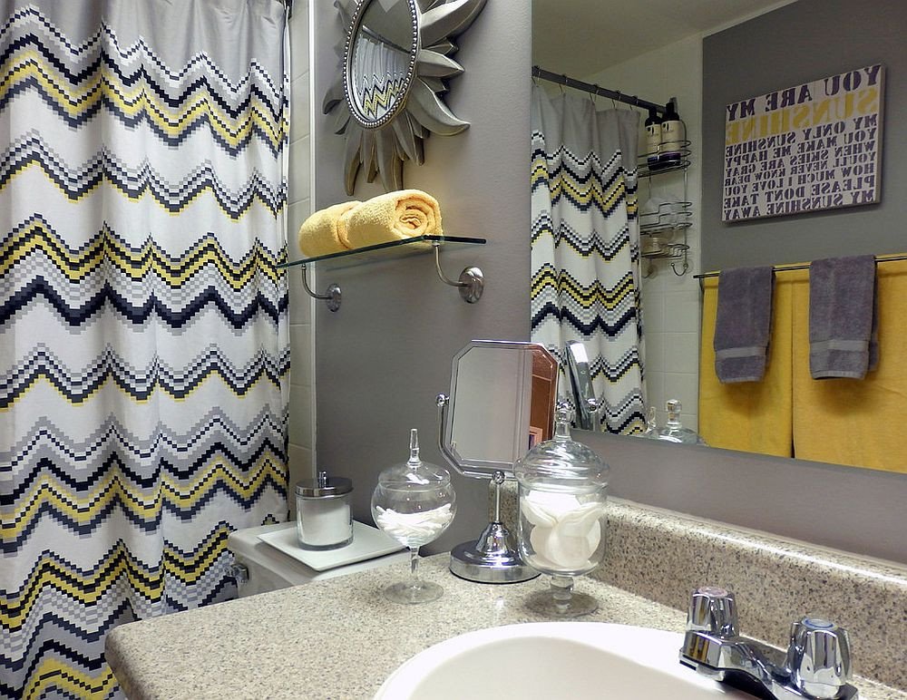 Yellow and Gray Bathroom Decor Inspirational Trendy and Refreshing Gray and Yellow Bathrooms that Delight