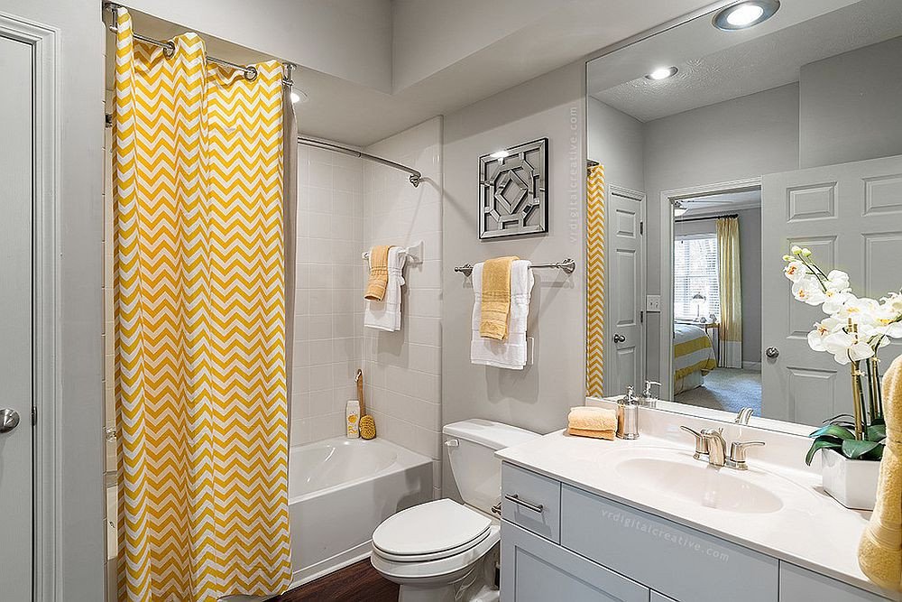 Yellow and Gray Bathroom Decor Unique Trendy and Refreshing Gray and Yellow Bathrooms that Delight