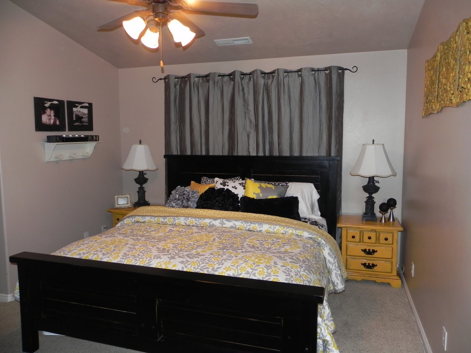 Yellow and Gray Bedroom Decor Elegant Yellow and Gray Master Bedroom by Chelsea Feature Friday