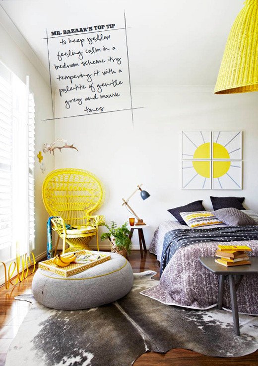 Yellow and Gray Bedroom Decor Unique Sneak Peek Inside Out Magazine April 2013 Bright Bazaar by Will Taylor