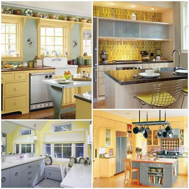 Yellow and Grey Kitchen Decor Inspirational Yellow Gray Kitchen Inspiration Photos Pearl Designs
