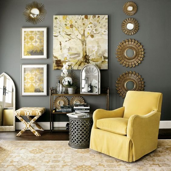 Yellow and Grey Room Decor Awesome 29 Stylish Grey and Yellow Living Room Décor Ideas Digsdigs