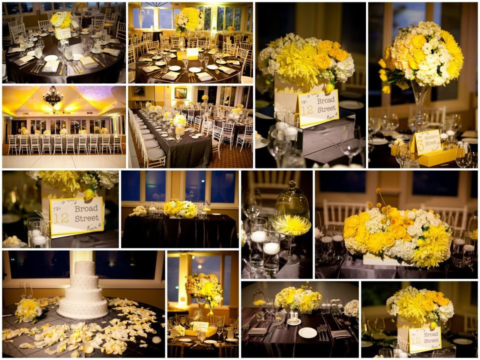 Yellow and Grey Wedding Decor Beautiful Gray &amp; Yellow Decoration Ideas &amp; Rentals