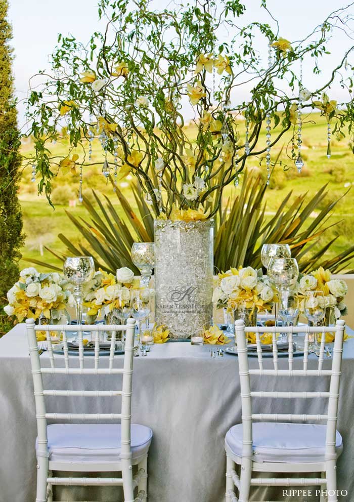 Yellow and Grey Wedding Decor Fresh Yellow and Gray Inspiration for the Fresh and Subtly Glamorous Wedding