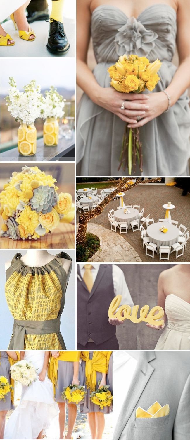 Yellow and Grey Wedding Decor Inspirational Best 25 Yellow Grey Weddings Ideas On Pinterest