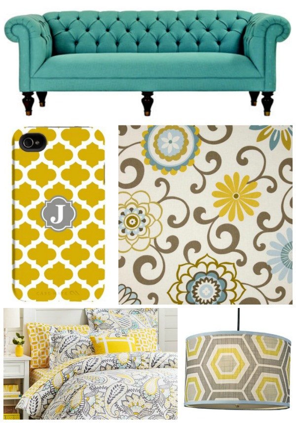 Yellow and Turquoise Home Decor Inspirational Discover Your Color Story Sand and Sisal