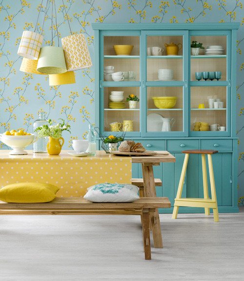 Yellow and Turquoise Home Decor Inspirational Yellow Decorating Ideas Breakfast Nook Decorating Ideas