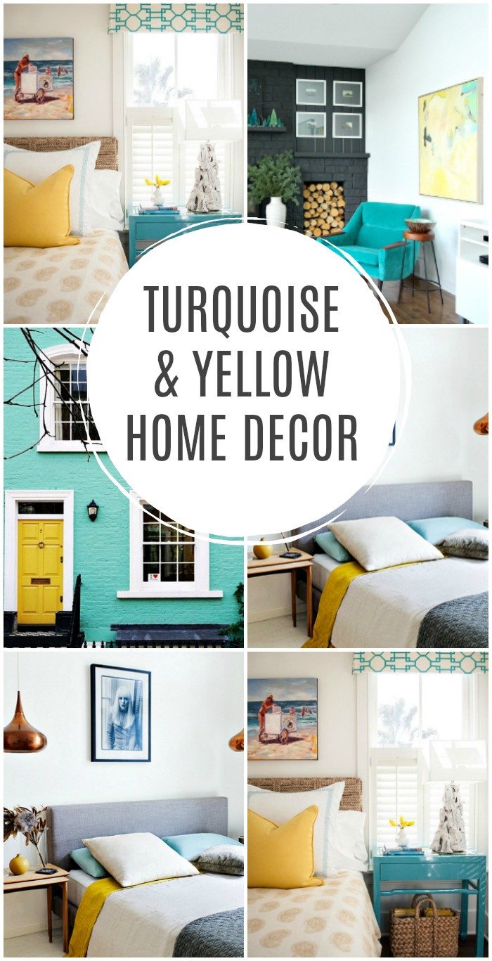 Yellow and Turquoise Home Decor Unique Turquoise and Yellow Home Decor Inspiration