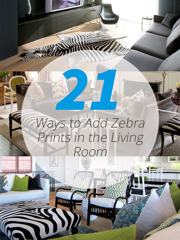 Zebra Decor for Living Room Beautiful 21 Ways to Add Zebra Prints In the Living Room