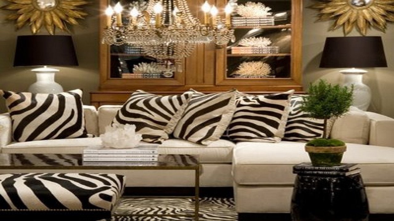 zebra print ideas for living room