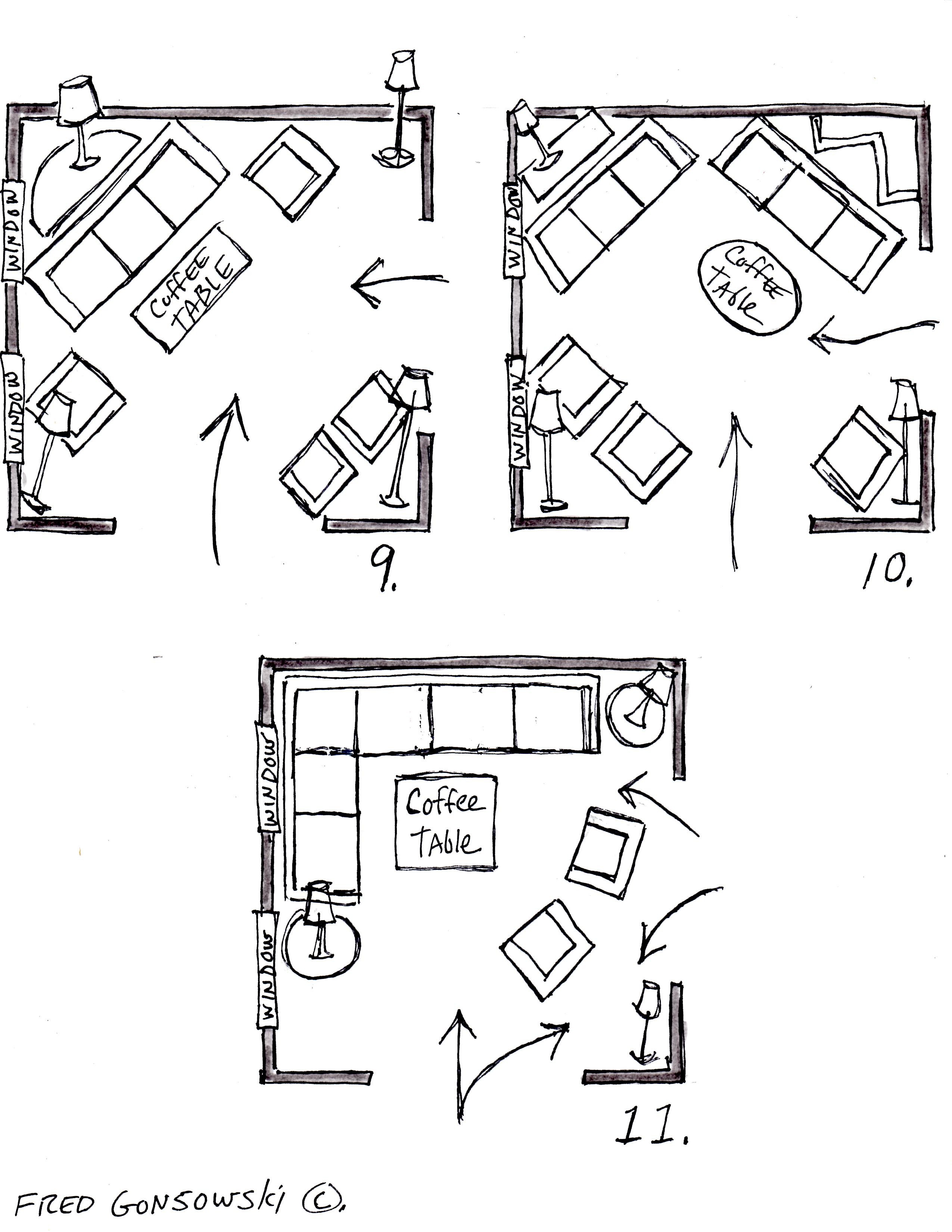 12x12 Bedroom Furniture Layout Awesome It S Easy to Arrange Furniture In A Square Living Room some