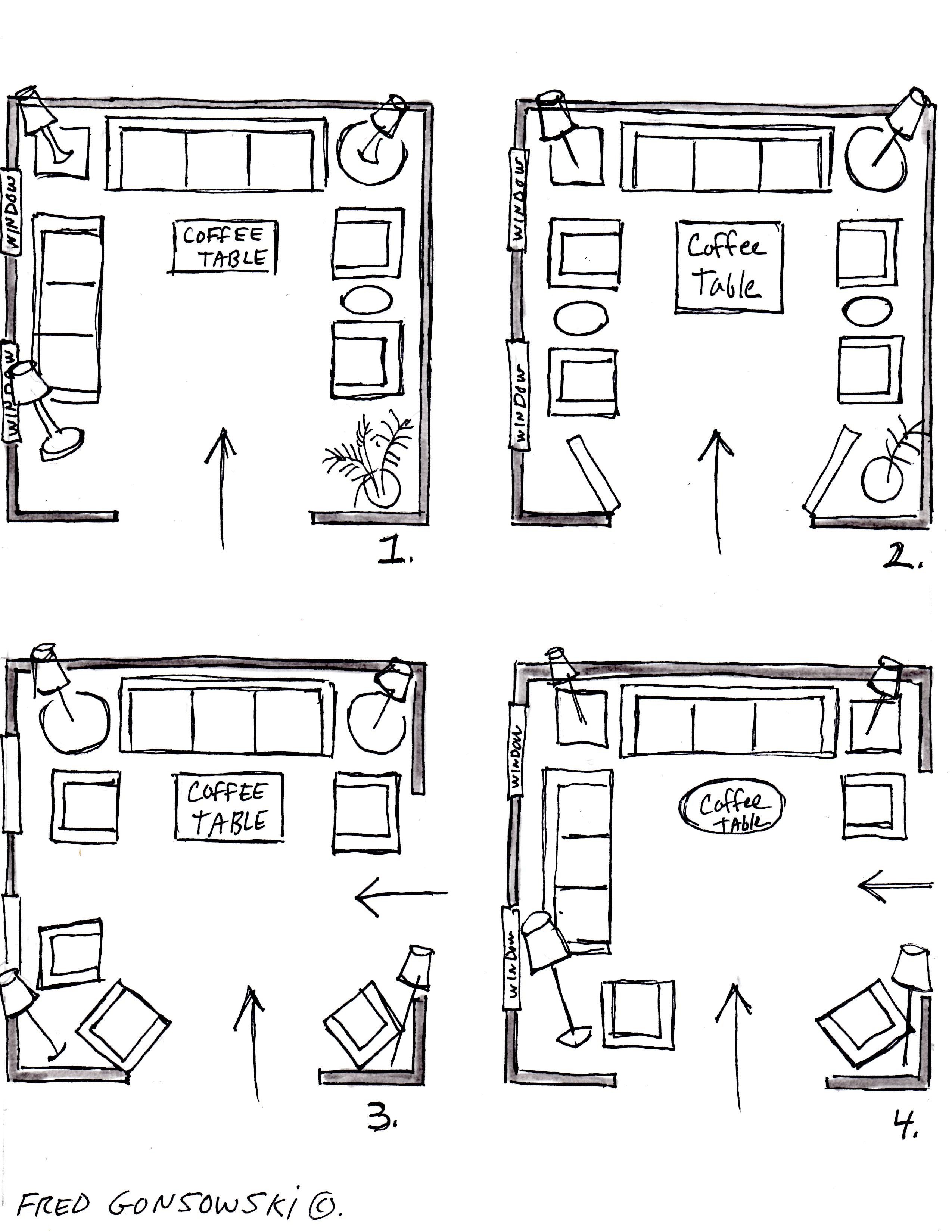 12x12 Bedroom Furniture Layout Unique It S Easy to Arrange Furniture In A Square Living Room some