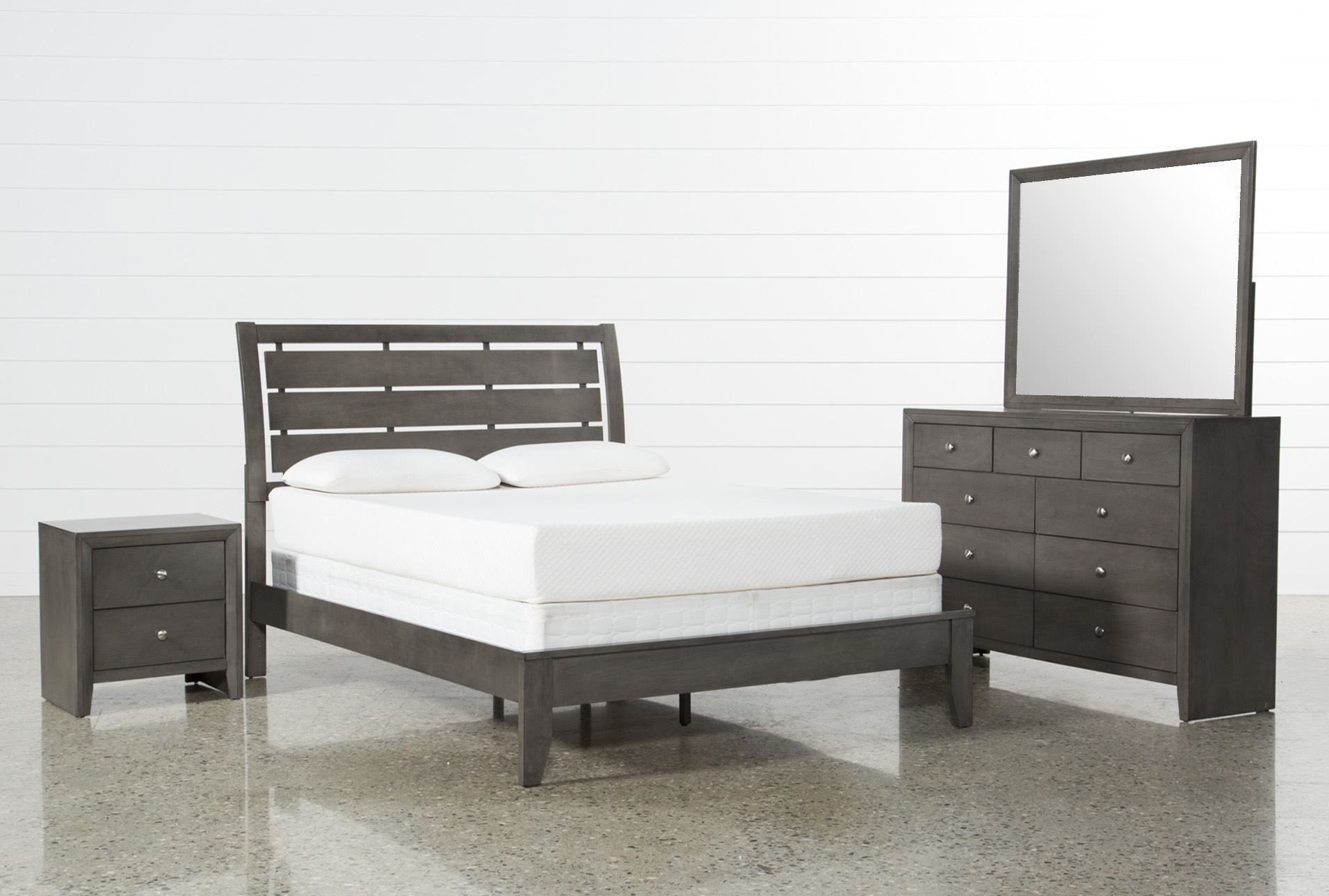 4 Piece Bedroom Set Fresh Grey Eastern King 4 Piece Bedroom Set Chad