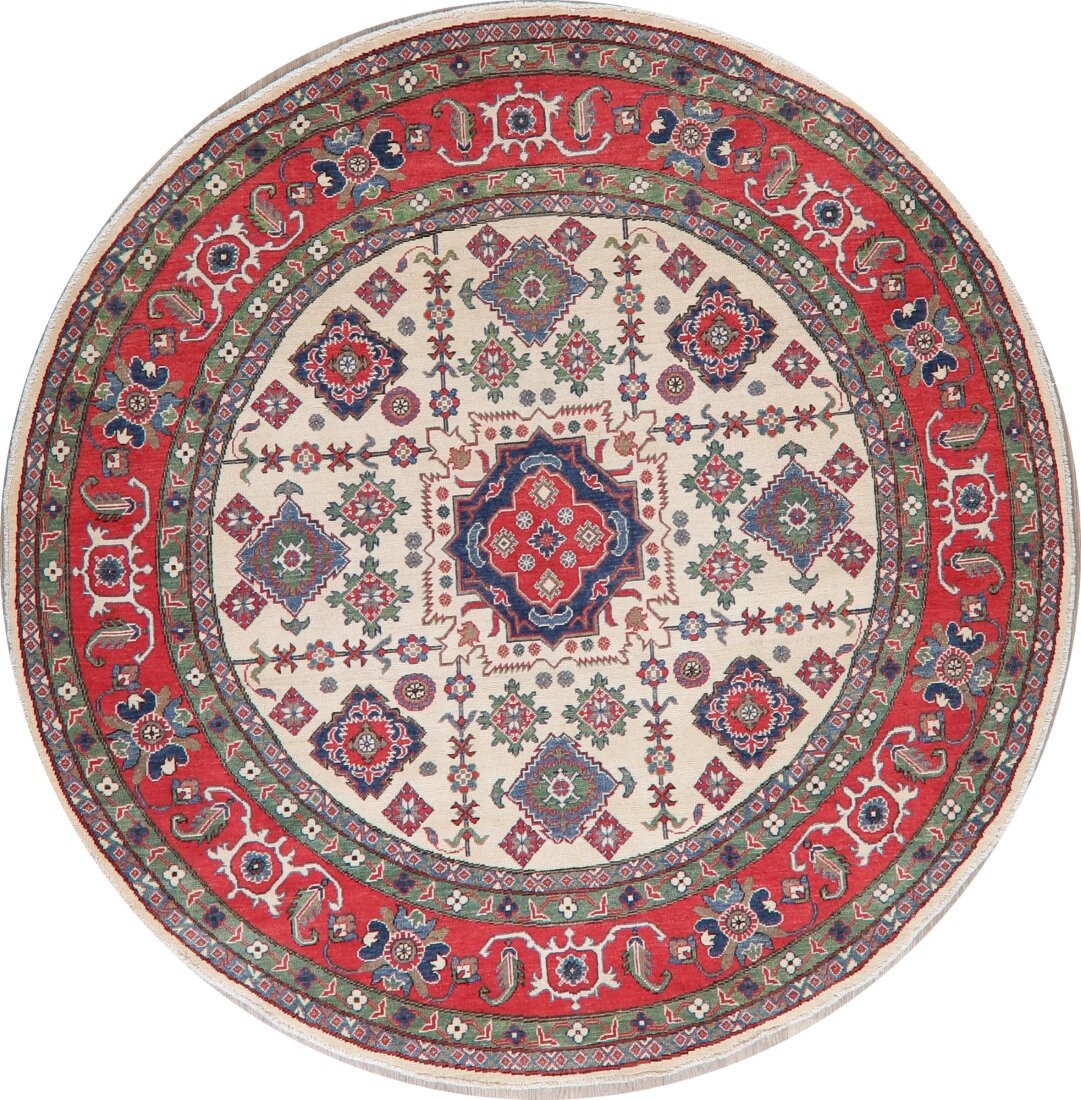 Accent Rugs for Bedroom Best Of E Of A Kind Round Tufan oriental Hand Knotted 7 9 X 7 9 Wool Beige Red area Rug