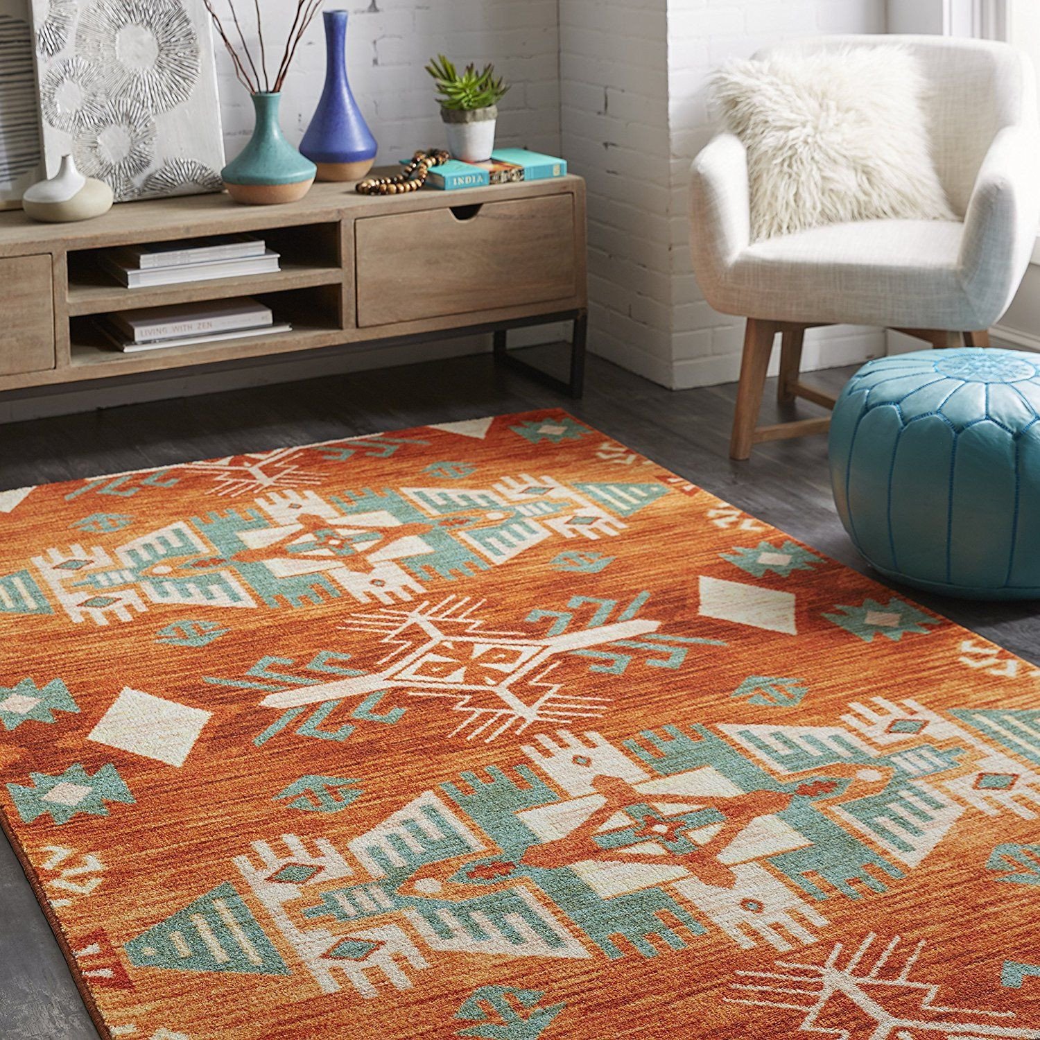 Accent Rugs for Bedroom Fresh Mohawk Home S Eidenau Sunset Aztec Rug Brings Boho to Your