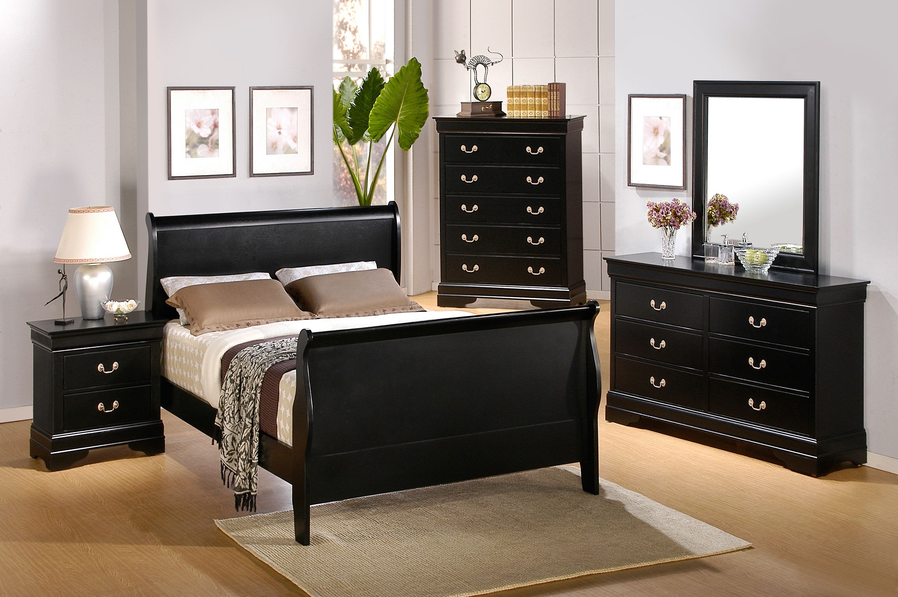 All Black Bedroom Set New Interior Designers In Mumbai Pune &amp; Delhi