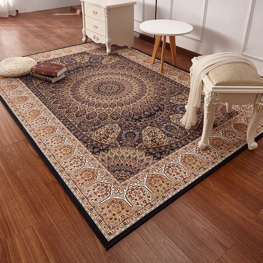 Area Rug for Bedroom Elegant Persian Style Carpets for Living Room Luxurious Bedroom Rugs