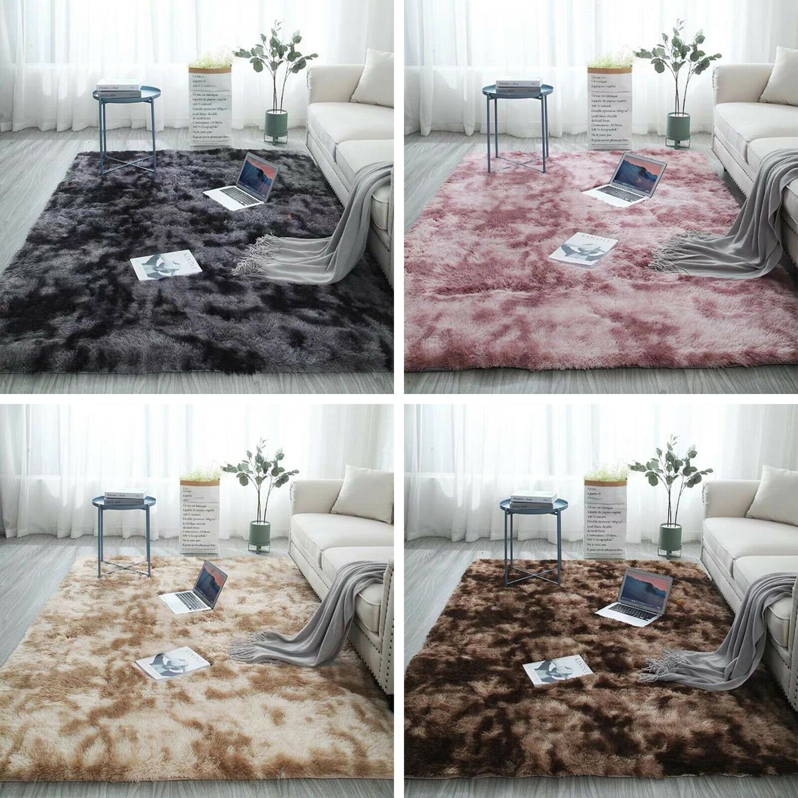 Area Rug for Bedroom New Plush Floor Carpets soft Fluffy area Rug Mat Shaggy