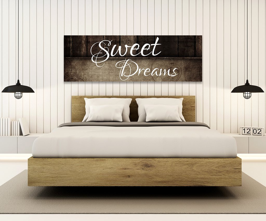 Arts for Bedroom Walls Awesome Sweet Dreams Wall Art Canvas Sweet Dreams the Bed