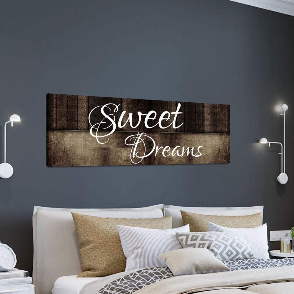 Arts for Bedroom Walls Elegant Sweet Dreams Wall Art Canvas Sweet Dreams the Bed