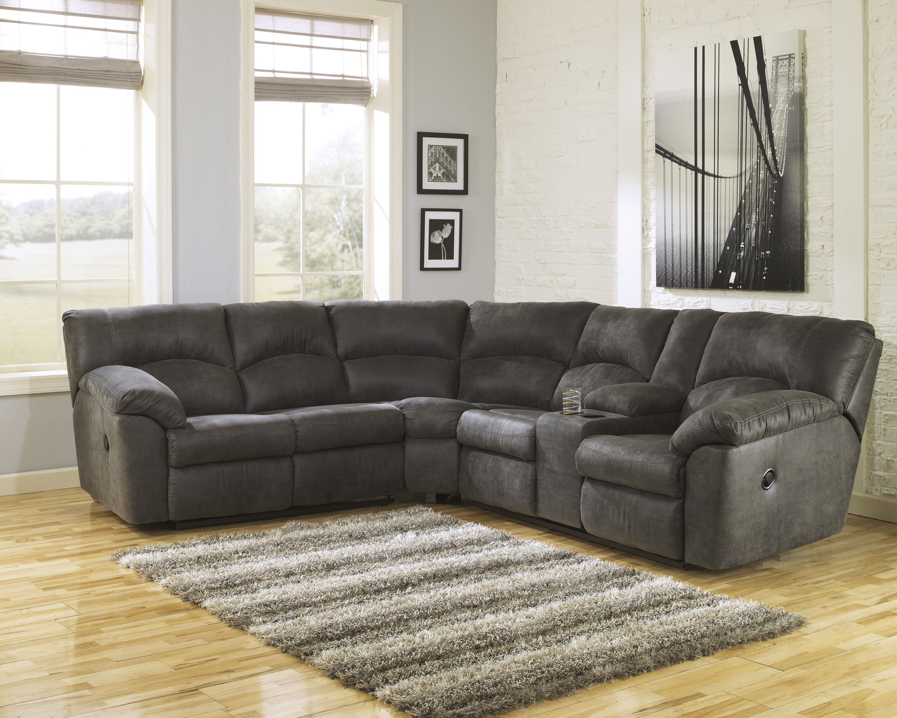 Ashley Bedroom Furniture Sale Fresh ashley Furniture Tambo Pewter Sectional