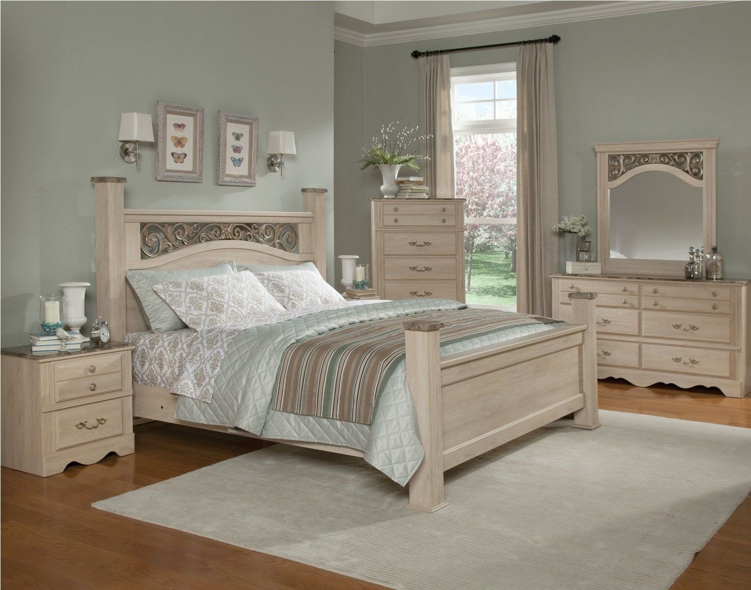 Ashley Catalina Bedroom Set Best Of Standard Furniture torina Poster Bedroom Set In Light Cream