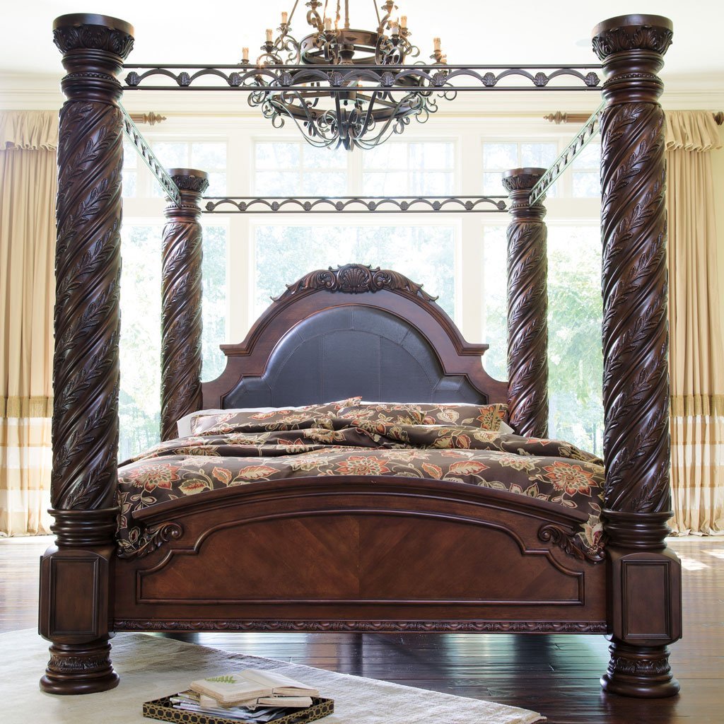 Ashley Furniture Canopy Bedroom Set Awesome north Shore Canopy Bed