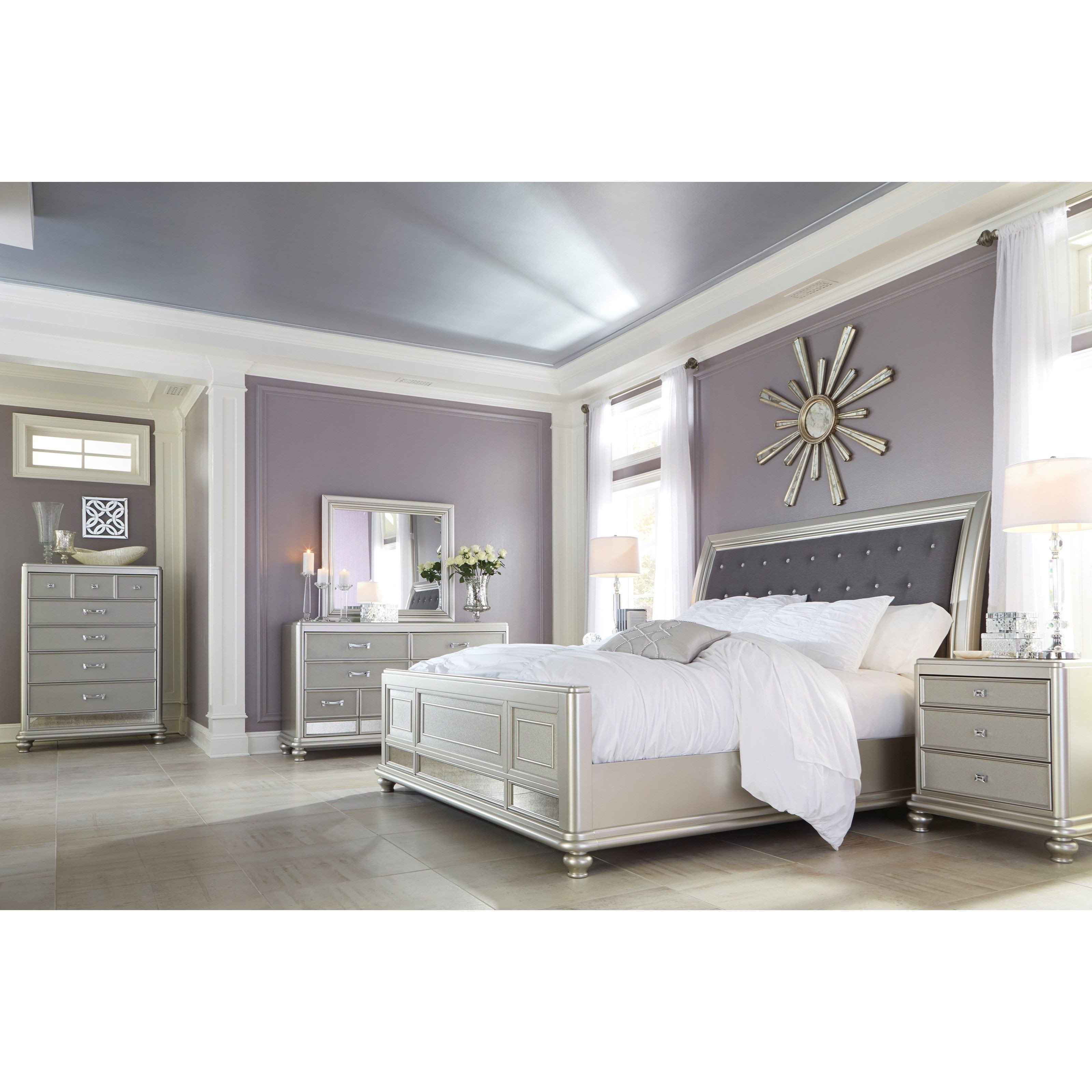 Ashley Furniture Silver Bedroom Set Inspirational Coralayne King Bedroom Group by Signature Design by ashley