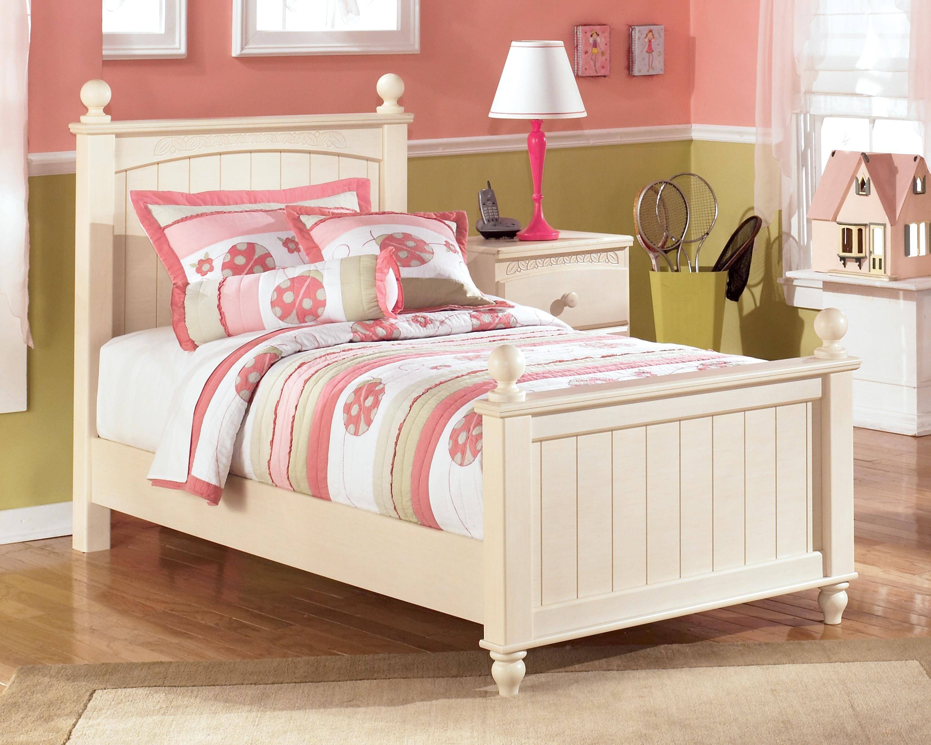 Ashley Girl Bedroom Set Lovely ashley Cottage Retreat B213 Twin Size Poster Bedroom Set