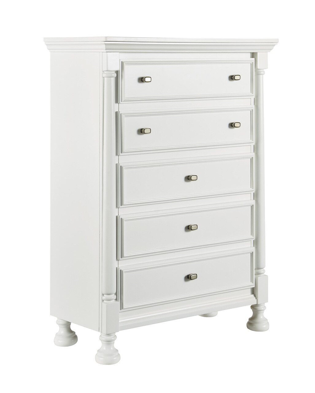 Ashley White Bedroom Furniture Unique the Kaslyn Five Drawer Chest White sold at Rose Brothers