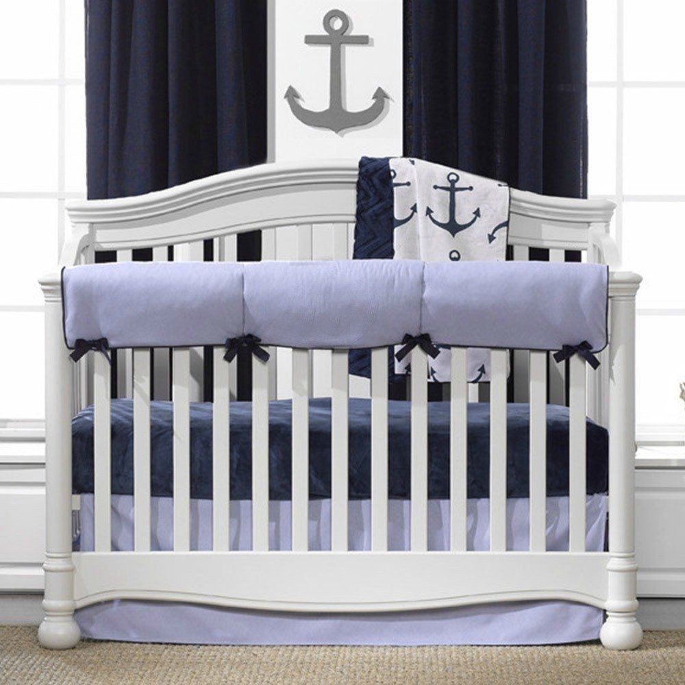 Baby Boy Bedroom Set Fresh Nautical Oxford Crib Bedding Set