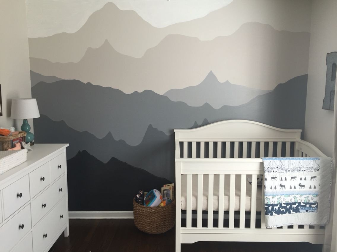 Baby Boy Bedroom theme Elegant Woodland Nursery Gender Neutral Woodland Nursery Diy Gray