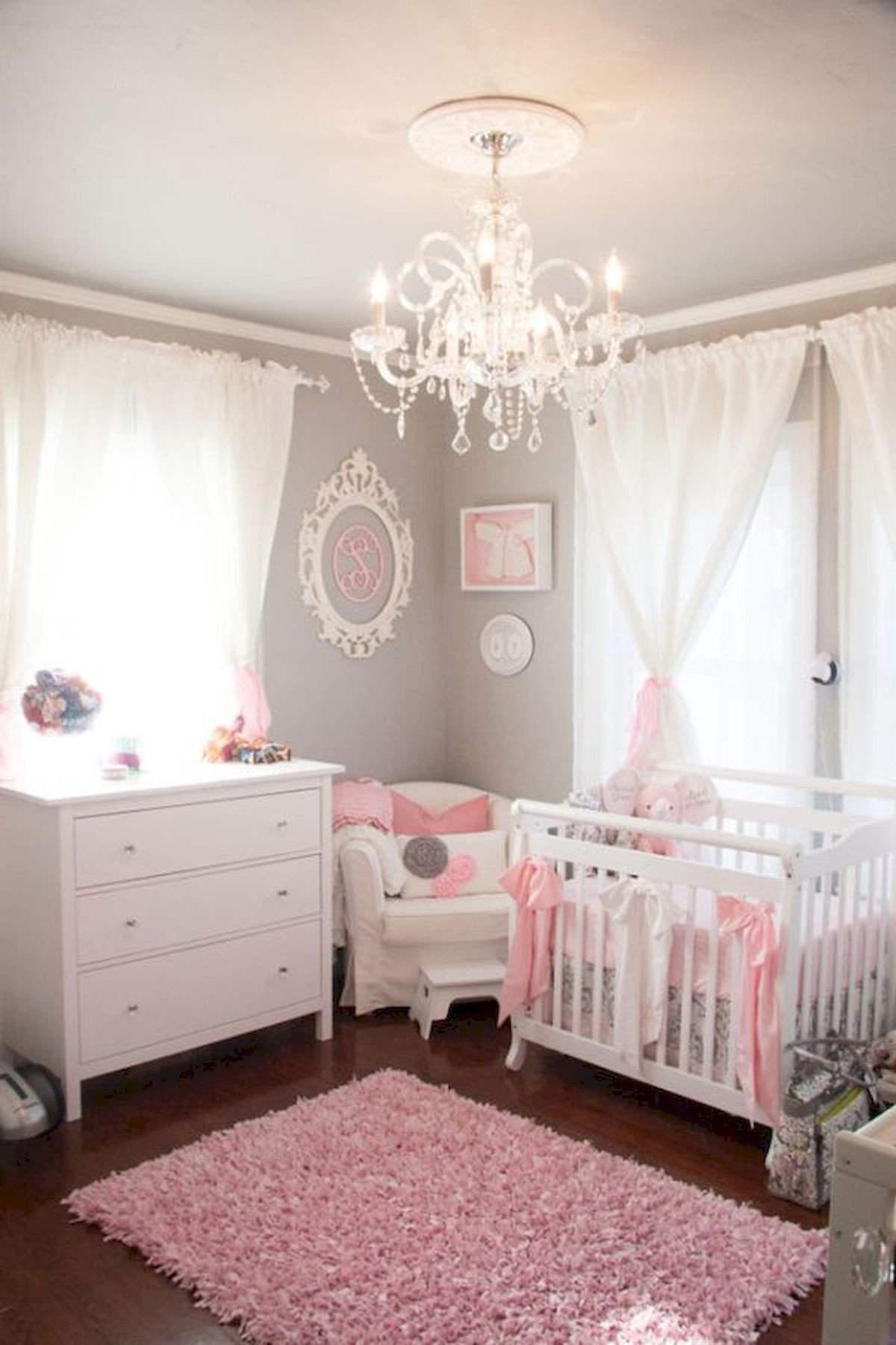 Baby Girl Bedroom Decor Awesome 33 Adorable Nursery Room Ideas for Baby Girl