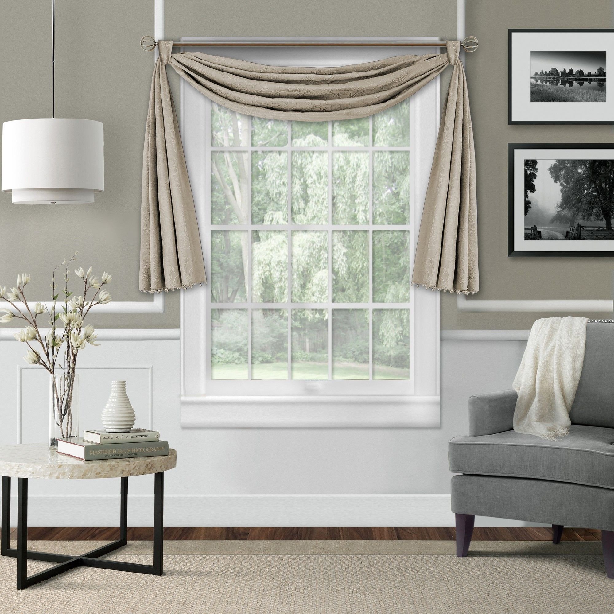 Balloon Curtains for Bedroom Unique Leila Matelasse Beaded Window Valance 52&quot; X 144&quot; Beige