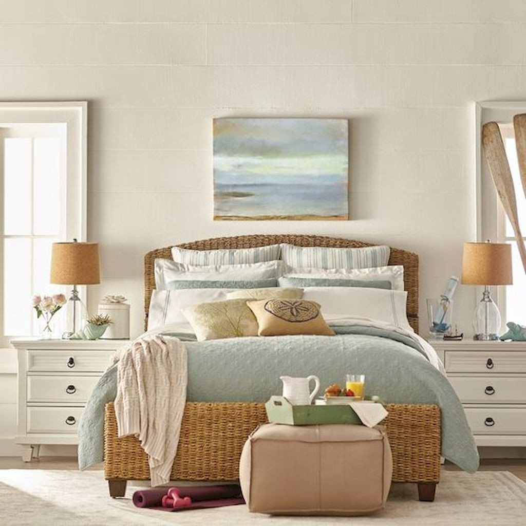 Beach theme Bedroom Decor Inspirational Romantic Coastal Bedroom Decorating Ideas 44