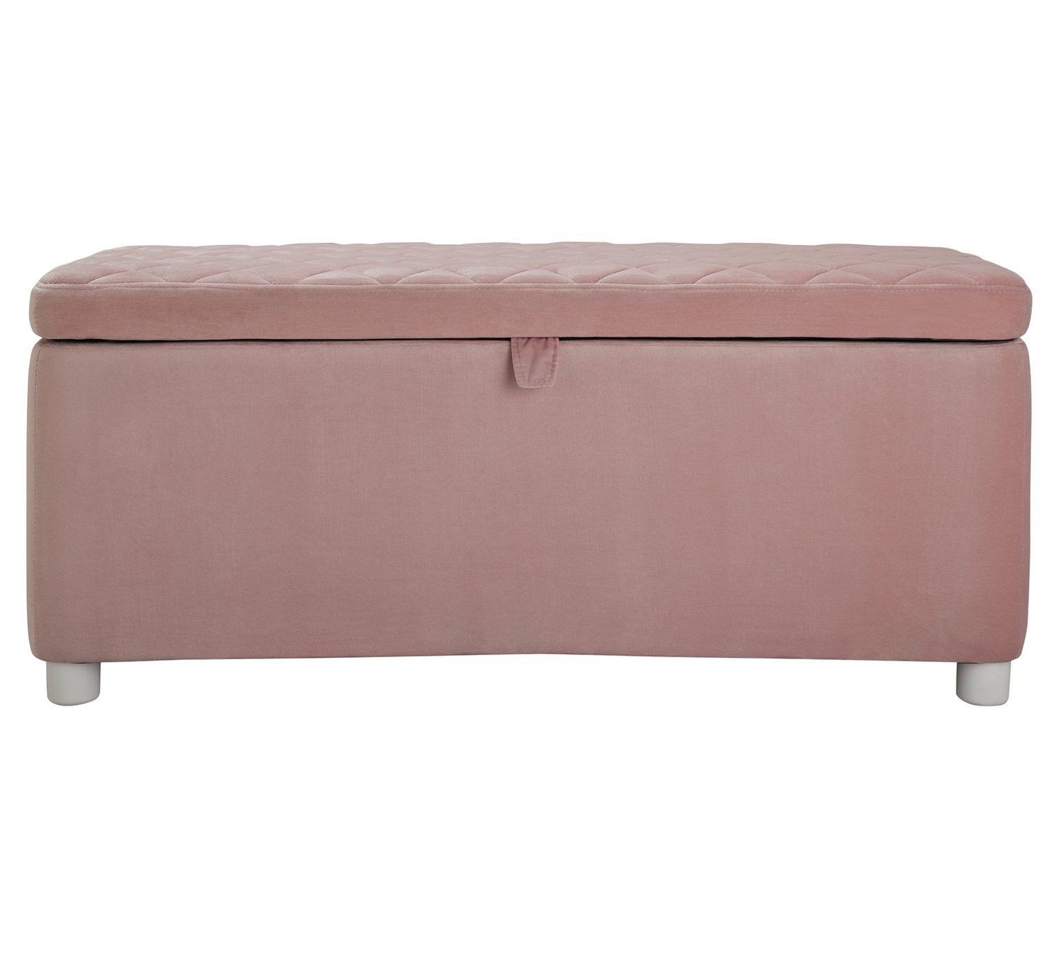 Bedroom Bench with Back Lovely Buy Argos Home Velvet Ottoman Blush Pink