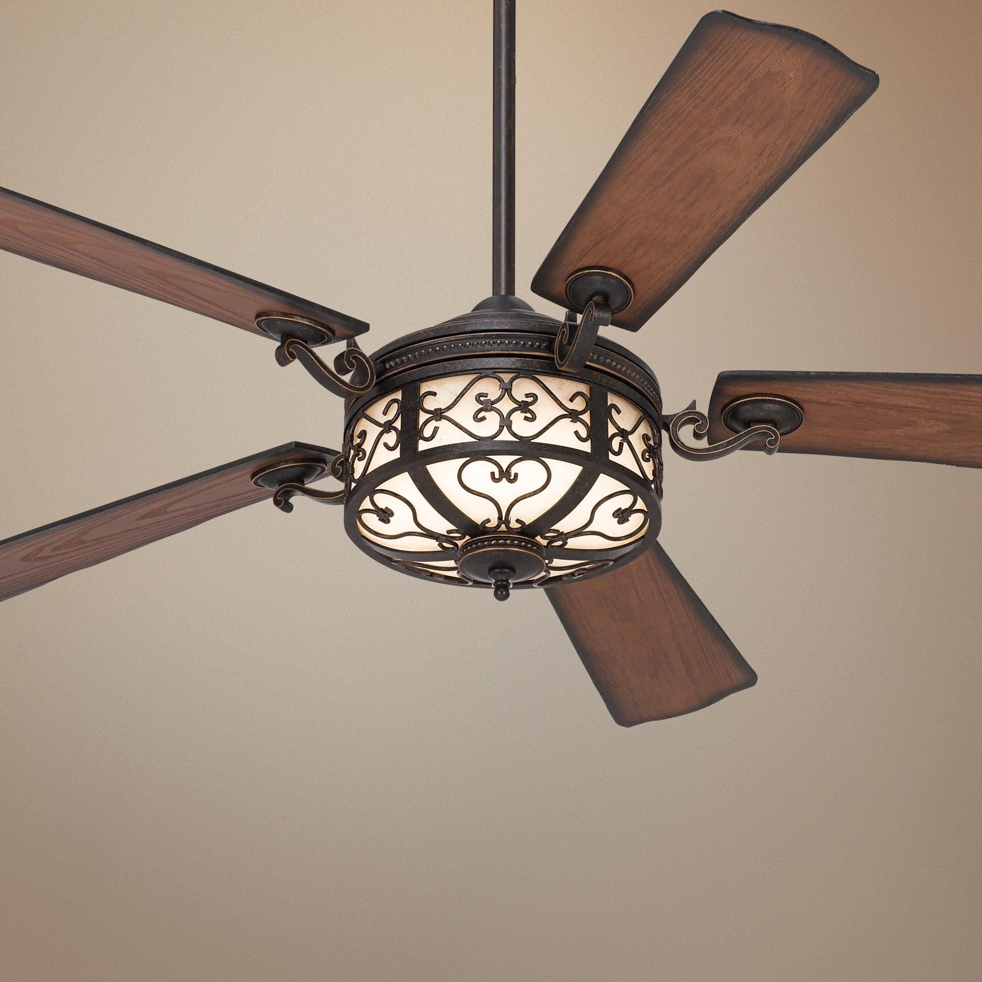 Bedroom Ceiling Fans with Light Awesome 54&quot; Hermitageâ¢ Golden forged Outdoor Ceiling Fan