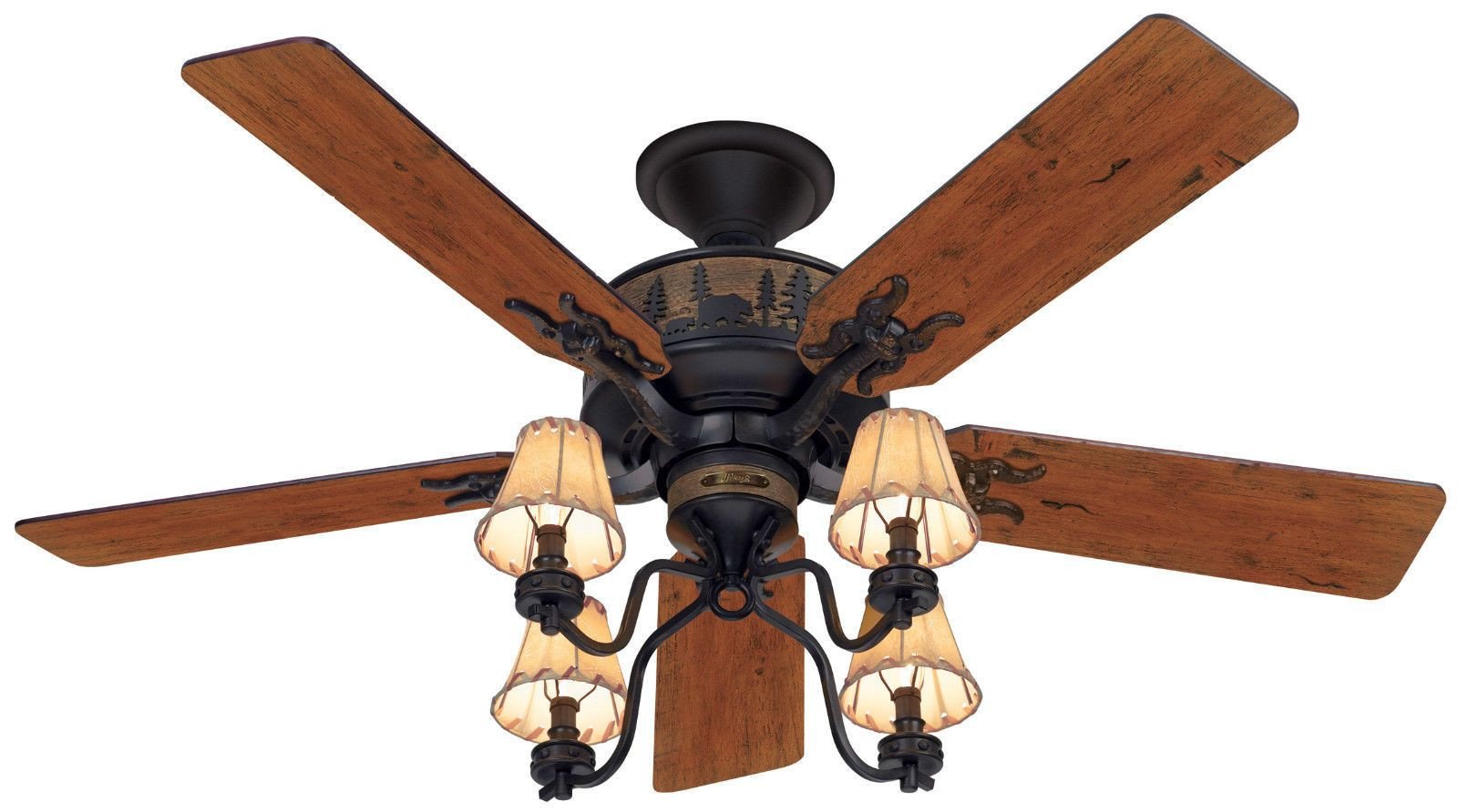 Bedroom Ceiling Fans with Light Elegant Rustic Ceiling Fans