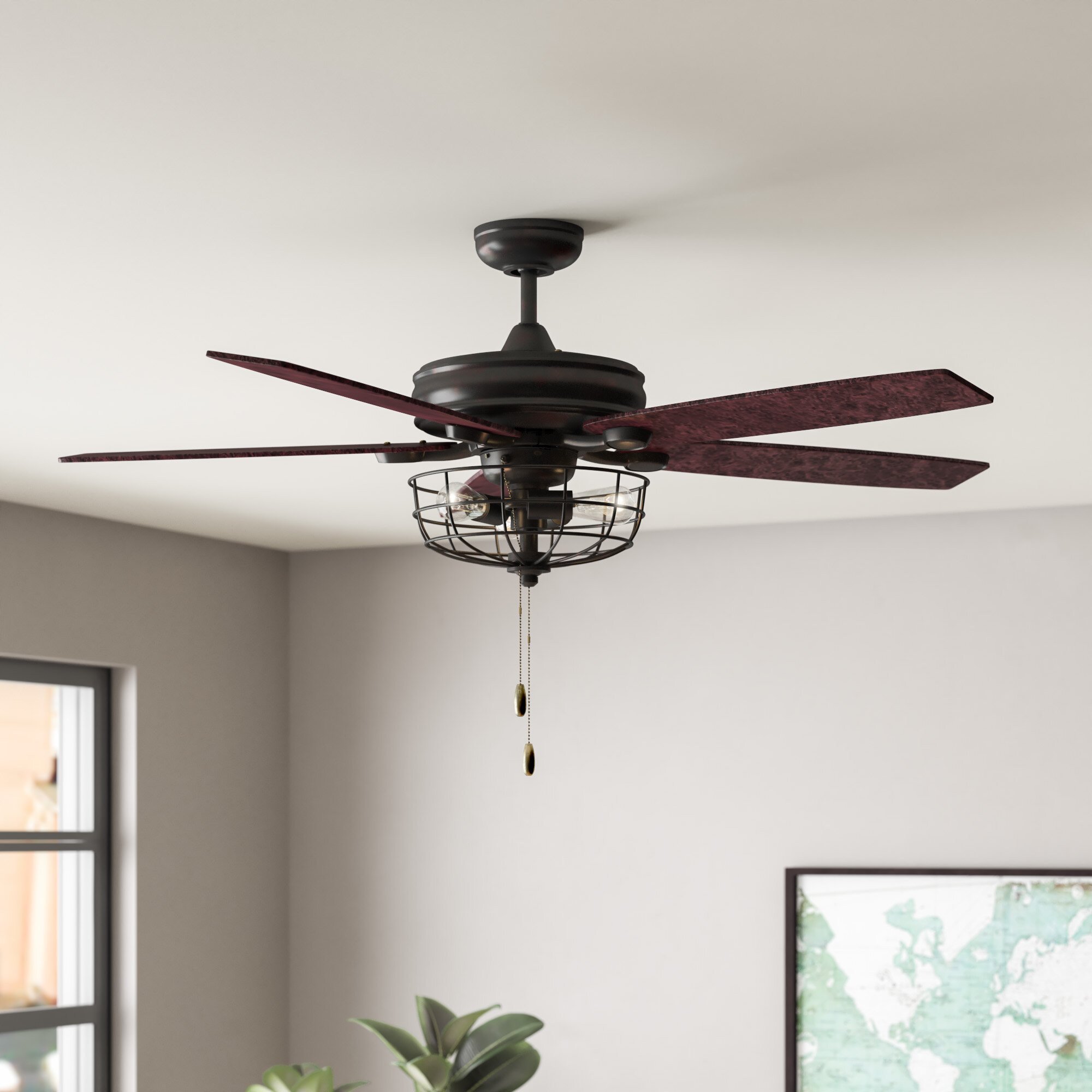 Bedroom Ceiling Fans with Light Unique 52&quot; Glenpool 5 Blade Ceiling Fan Light Kit Included