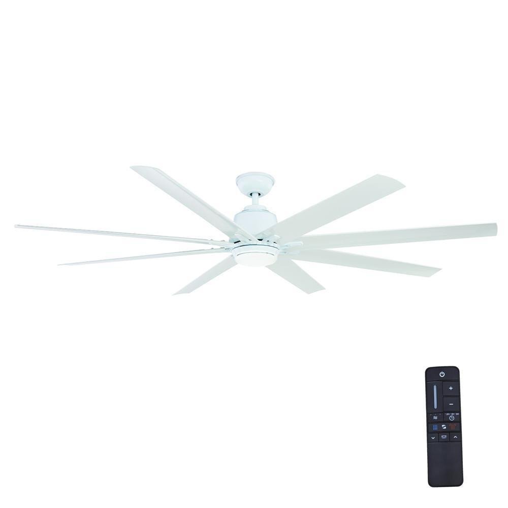 Bedroom Ceiling Fans with Light Unique Home Decorators Collection Kensgrove 72 In Led Indoor Outdoor White Ceiling Fan with Light Kit and Remote Control