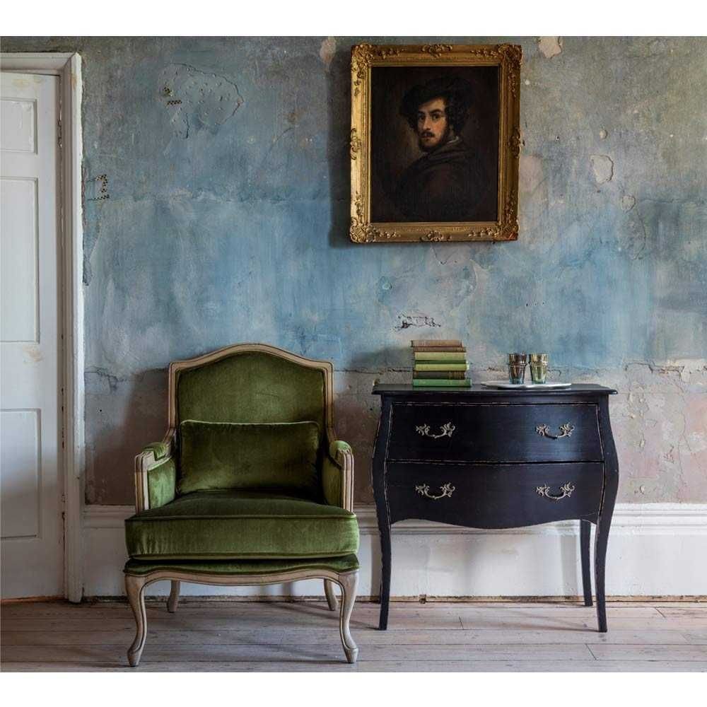 Bedroom Chairs for Sale Lovely Hathaway Moss Green Velvet Armchair French Bedroom Chair