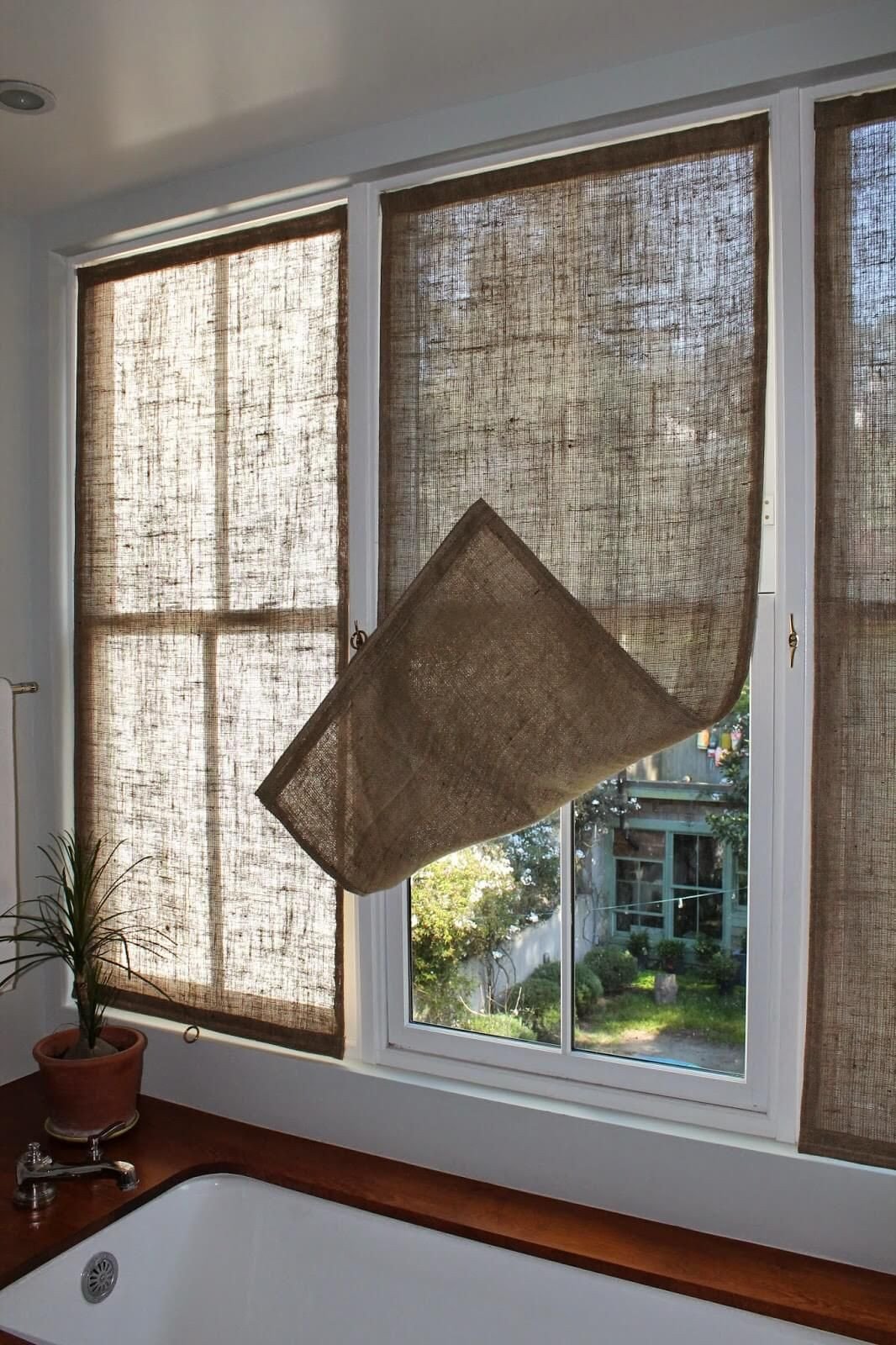 Bedroom Curtain Ideas Small Windows Elegant Easy Burlap Curtains with Side Hooks