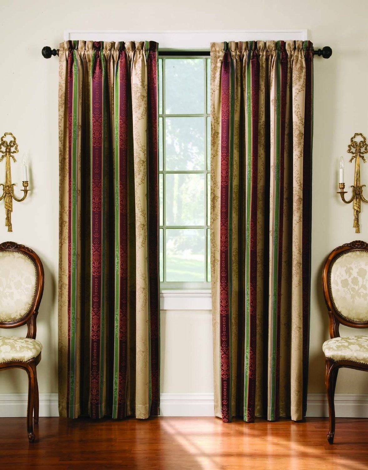 Bedroom Curtains and Drapes Unique Amazon 52 Inch by 84 Inch Tuscan Stripe thermal Backed