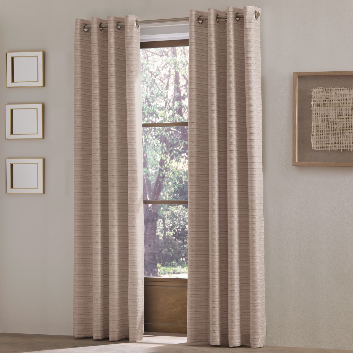 Bedroom Curtains at Walmart Awesome Eleanore Blush 84&quot; Grommet Curtain