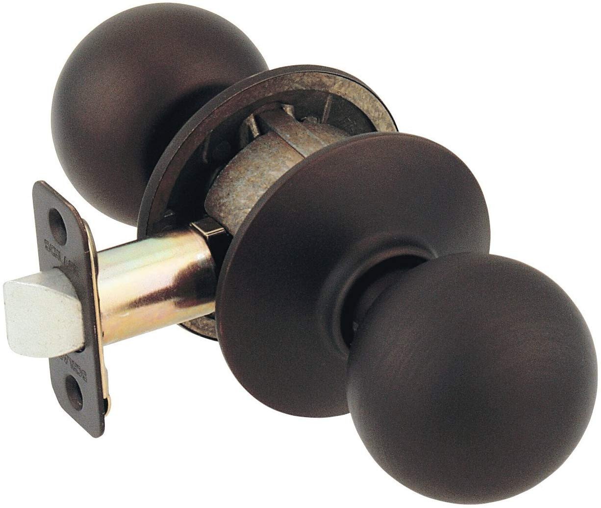 Bedroom Door Handle with Lock Luxury Schlage F10orb613 orbit Passage Knob Oil Rubbed Bronze