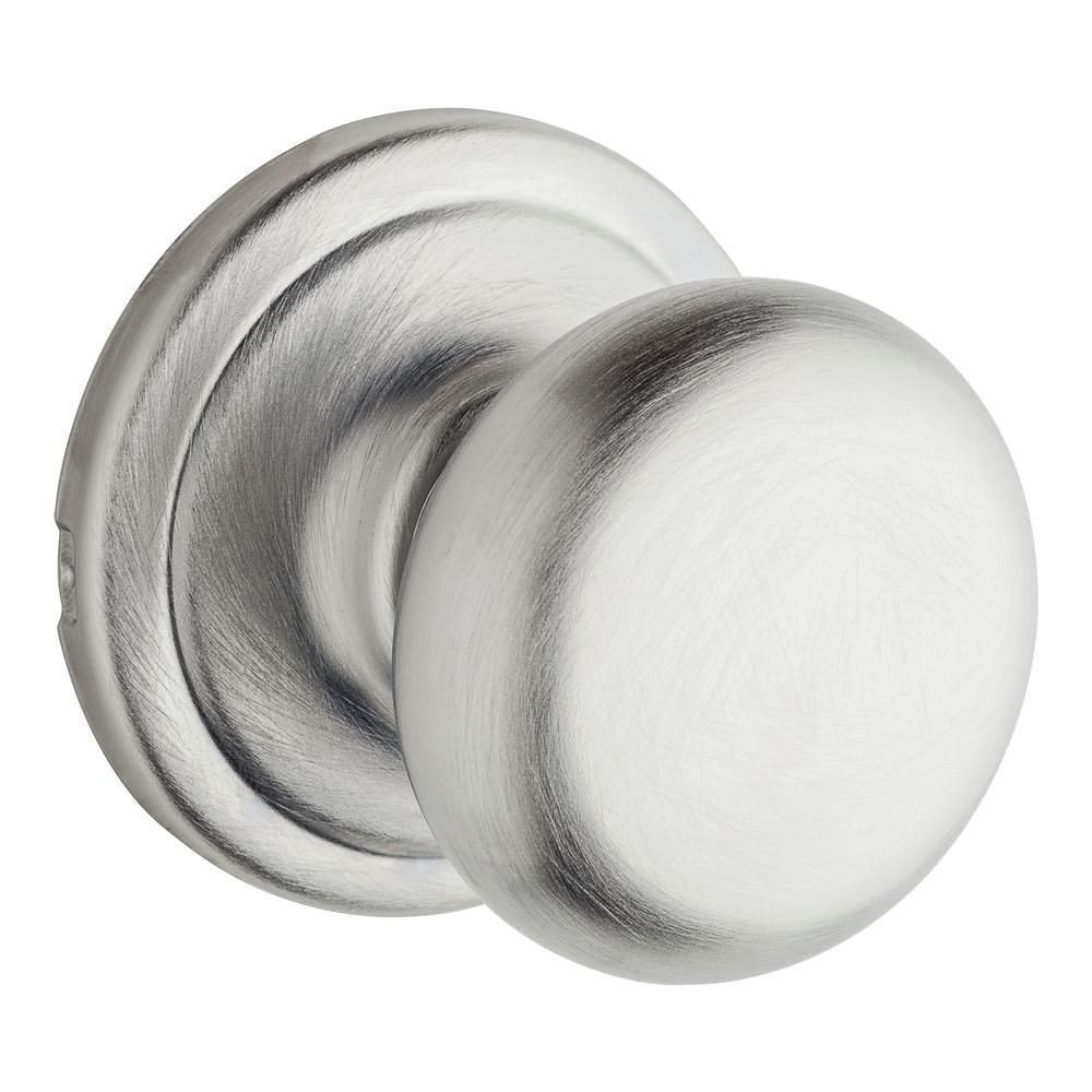 Bedroom Door Knobs with Locks Elegant Kwikset Hancock Satin Chrome Passage Hall Closet Door Knob