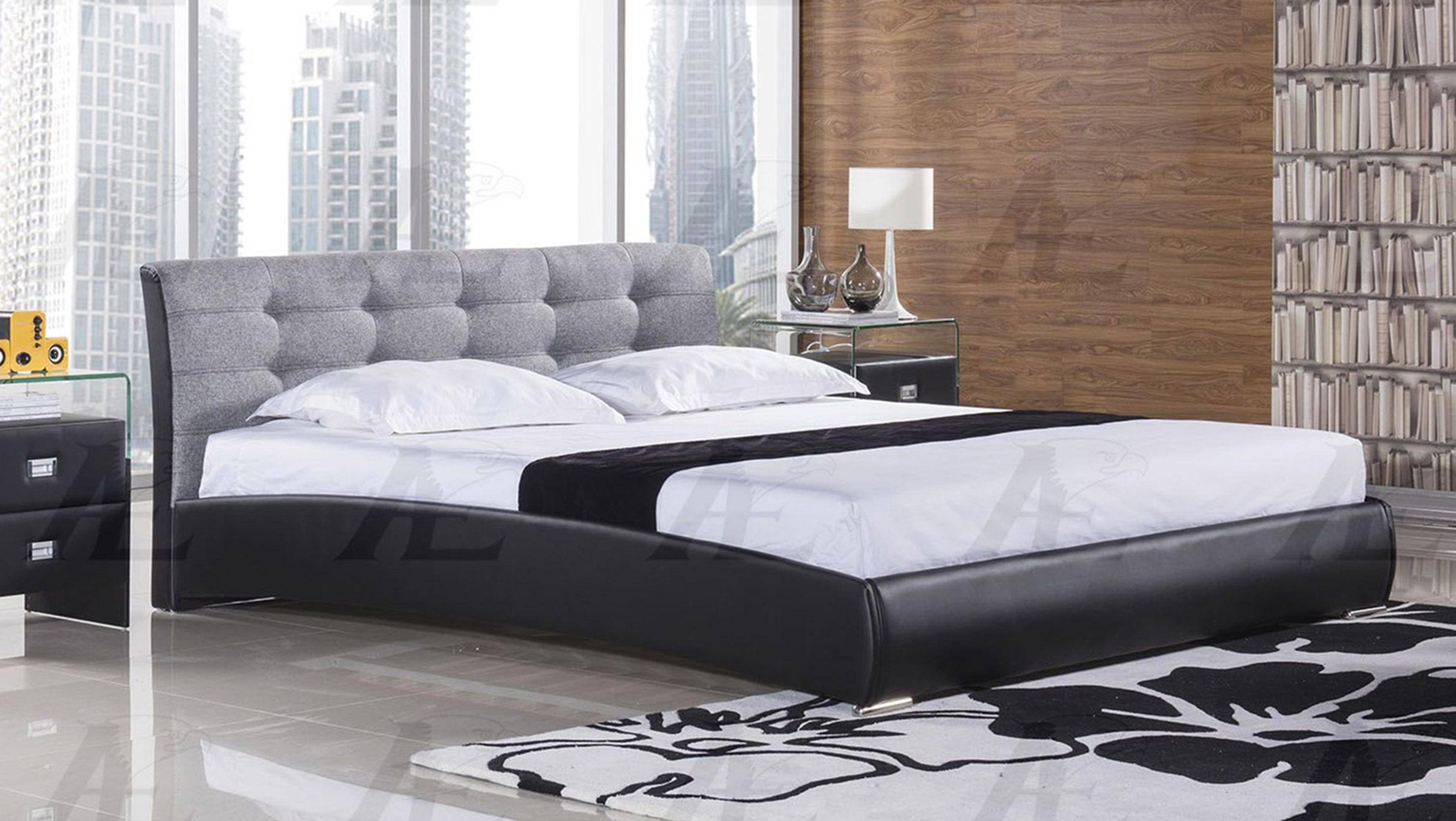 Bedroom Furniture for Cheap Awesome American Eagle B D055 Queen Platform Bed In Gray Fabric