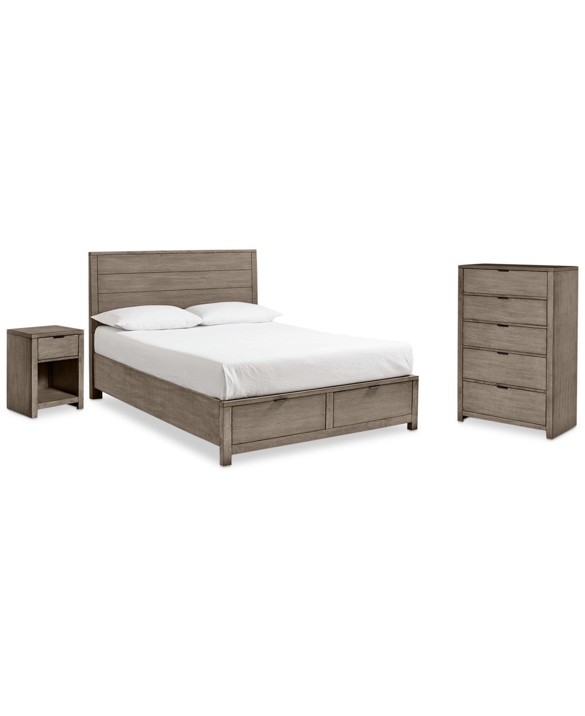 Bedroom Furniture Set King Best Of Tribeca Storage Bedroom Furniture 3 Pc Set Full Bed