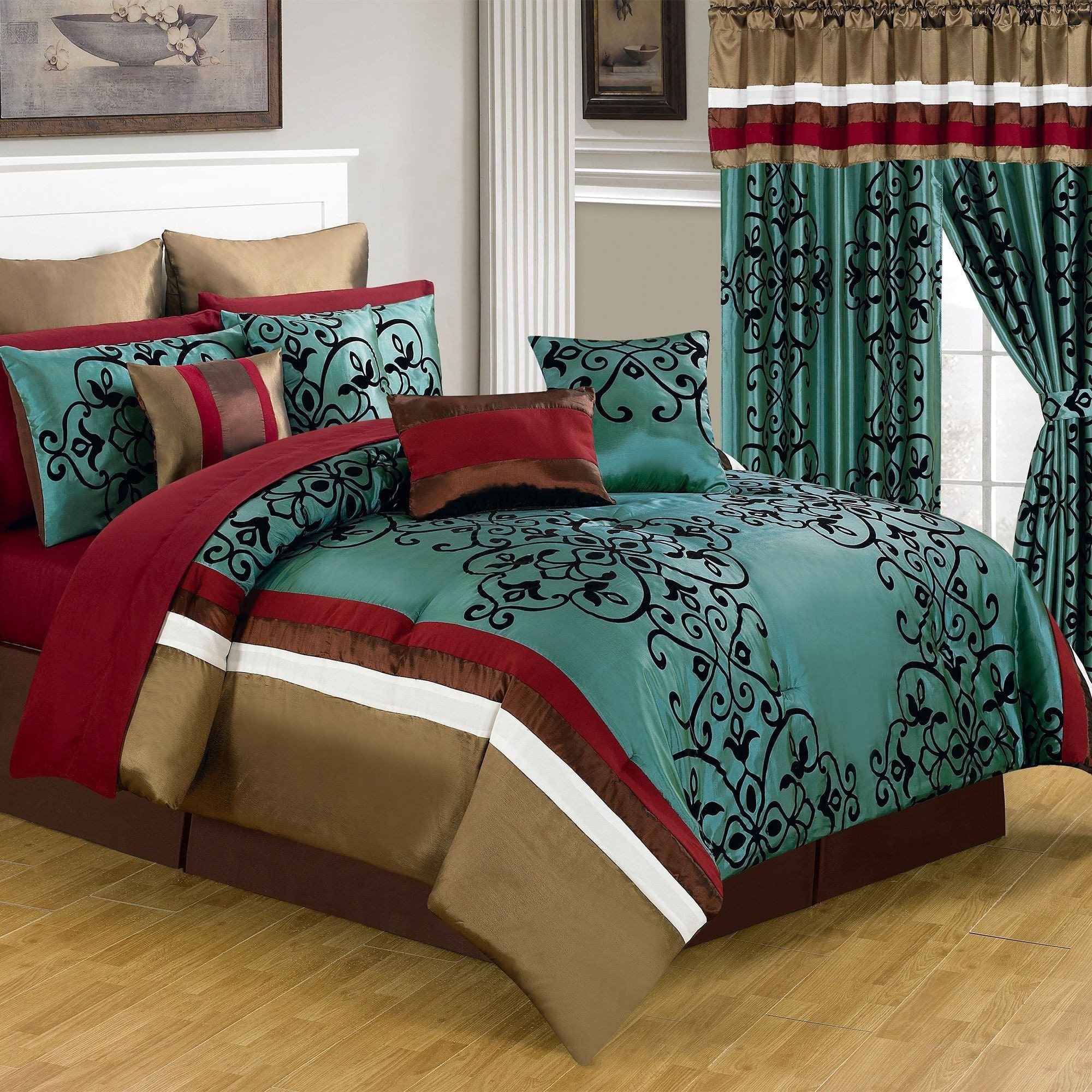 Bedroom In A Bag with Curtains Elegant Trademark Windsor Home Eve Room In A Bag Bedroom Set